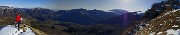 46 Cresta innevata panoramica sulla Val Taleggio